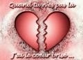 coeur brisé